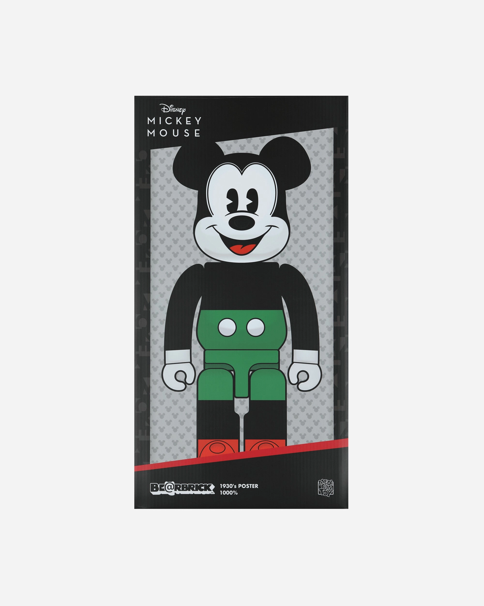 1000% Mickey Mouse 1930's Poster Be@rbrick Multicolor