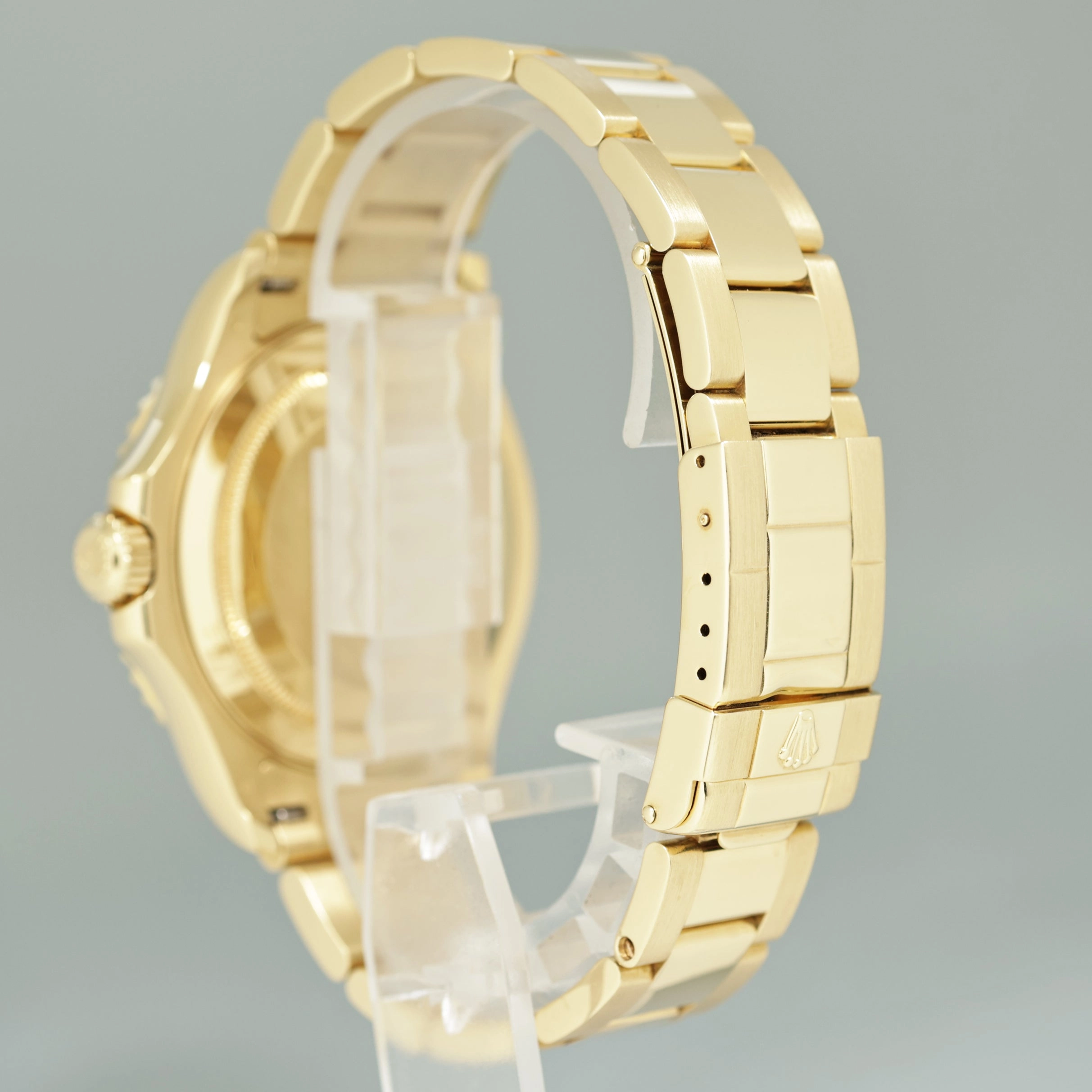 2006 MINT PAPERS Rolex Yacht-Master Yellow Gold 16628 White Sapphire Watch Box