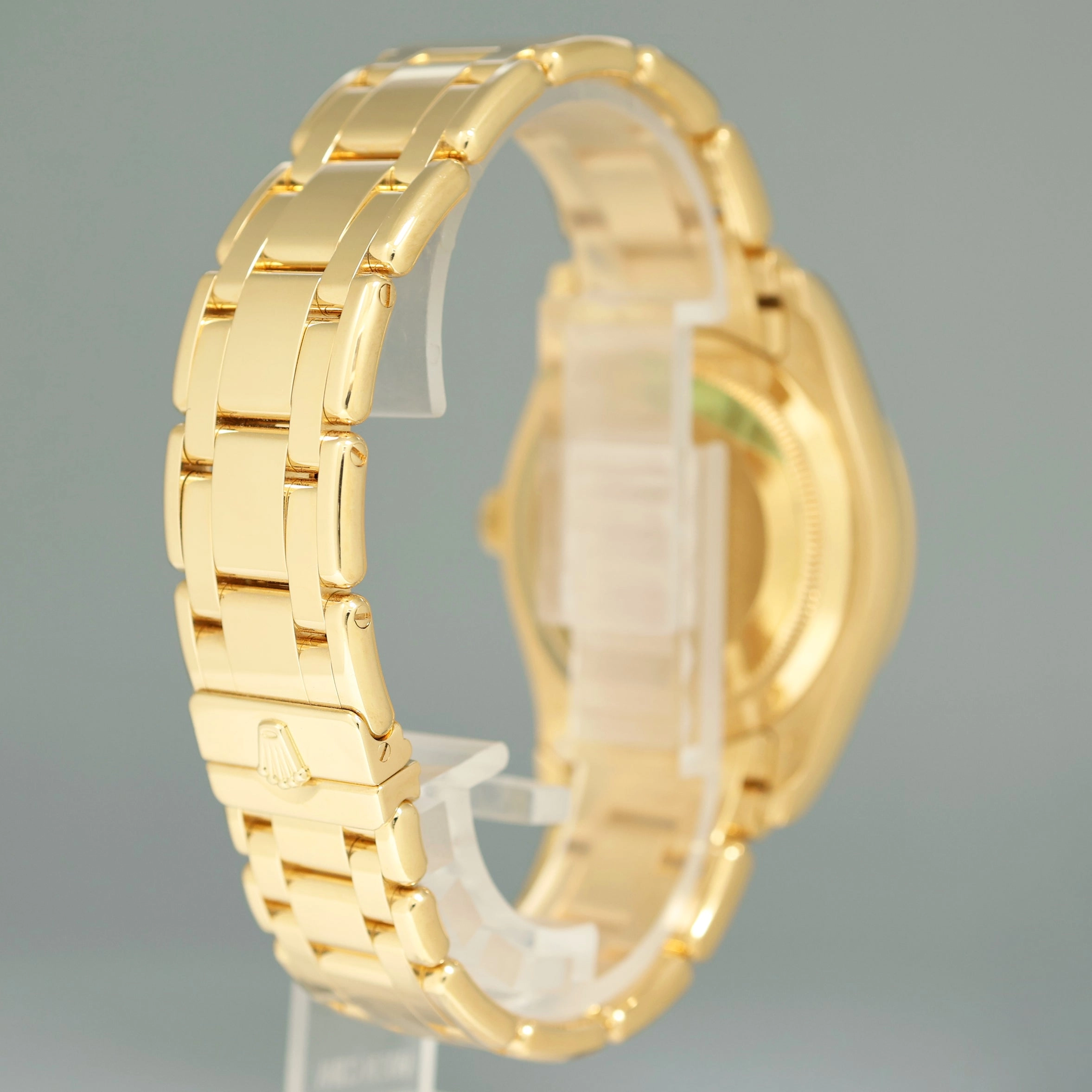2010 MINT Rolex Masterpiece Champagne Diamond 18948 Yellow Gold Watch Box