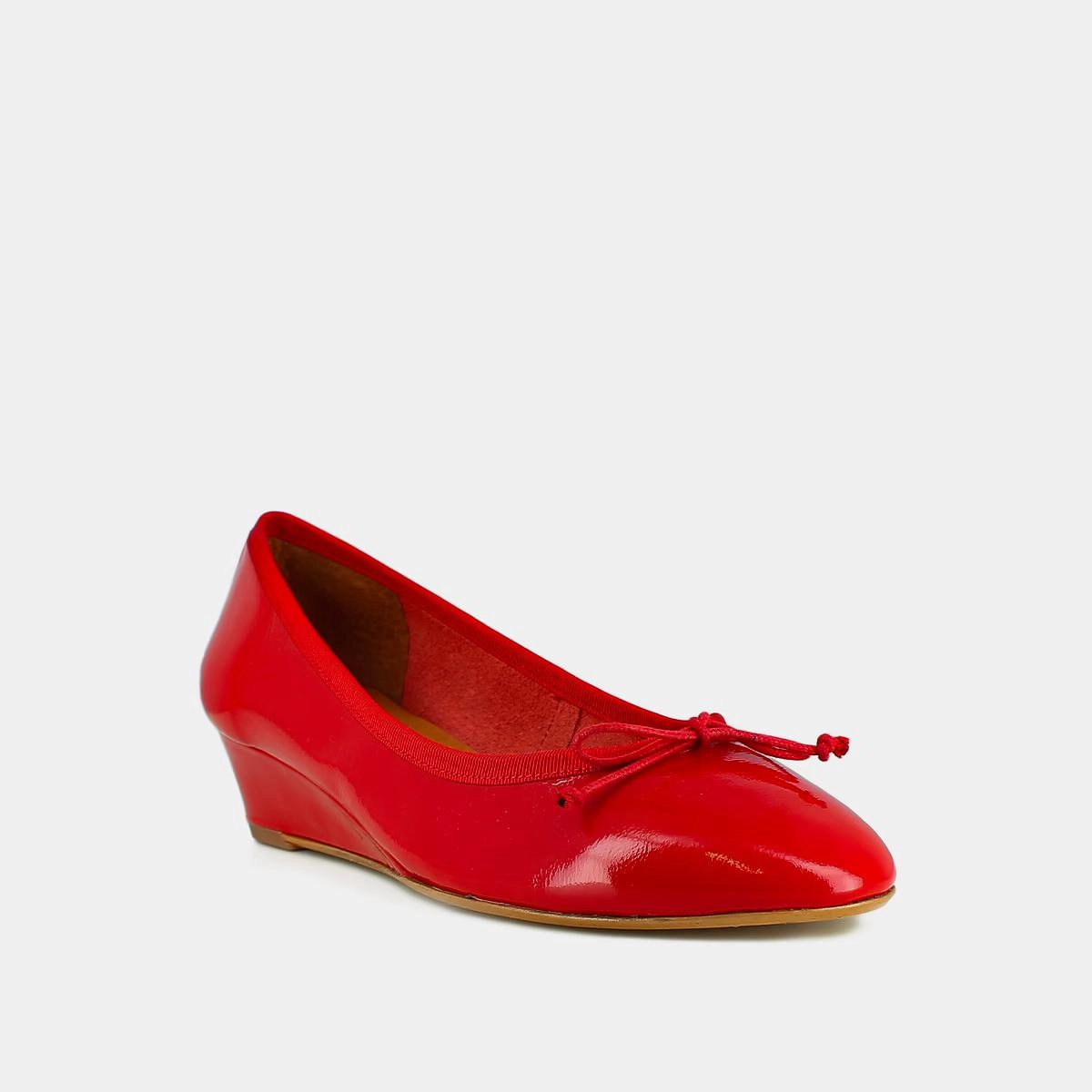 225-e Airelle Vernis Pliss Rouge