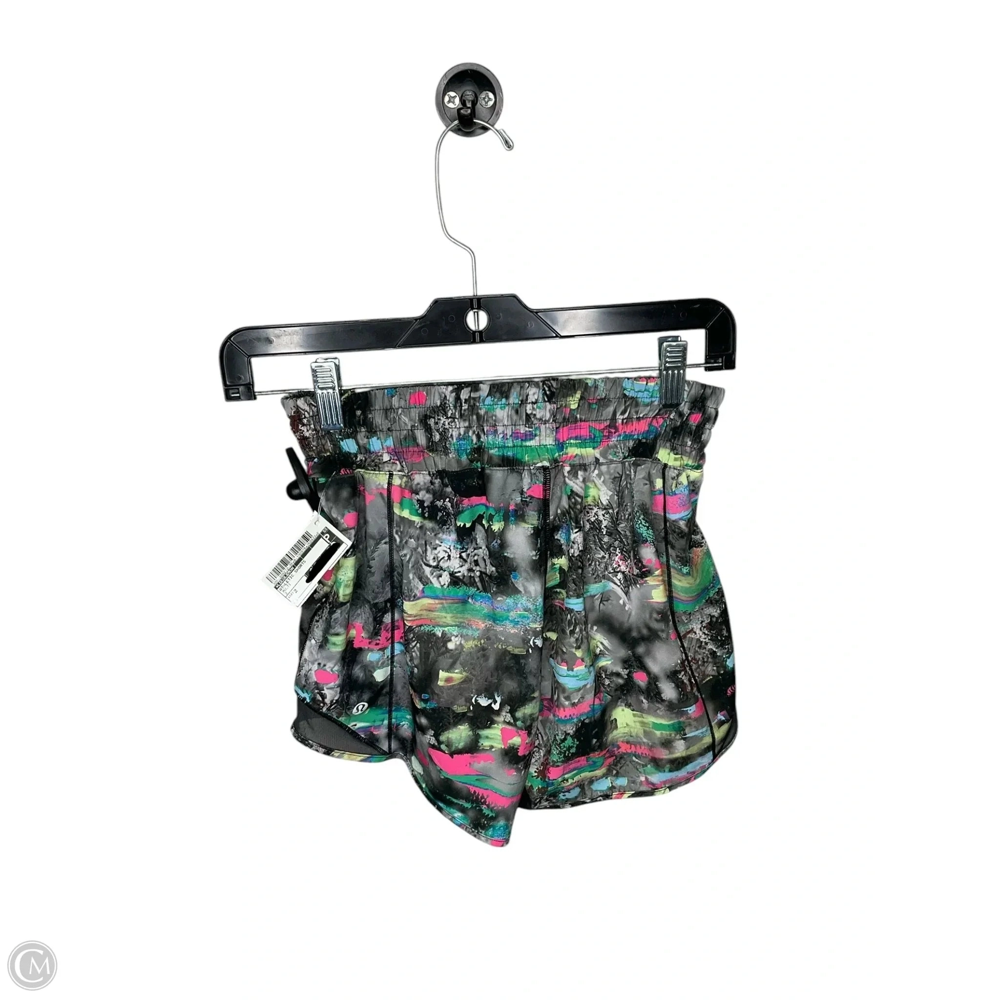 Athletic Shorts By Lululemon In Multi-colored, Size: 2