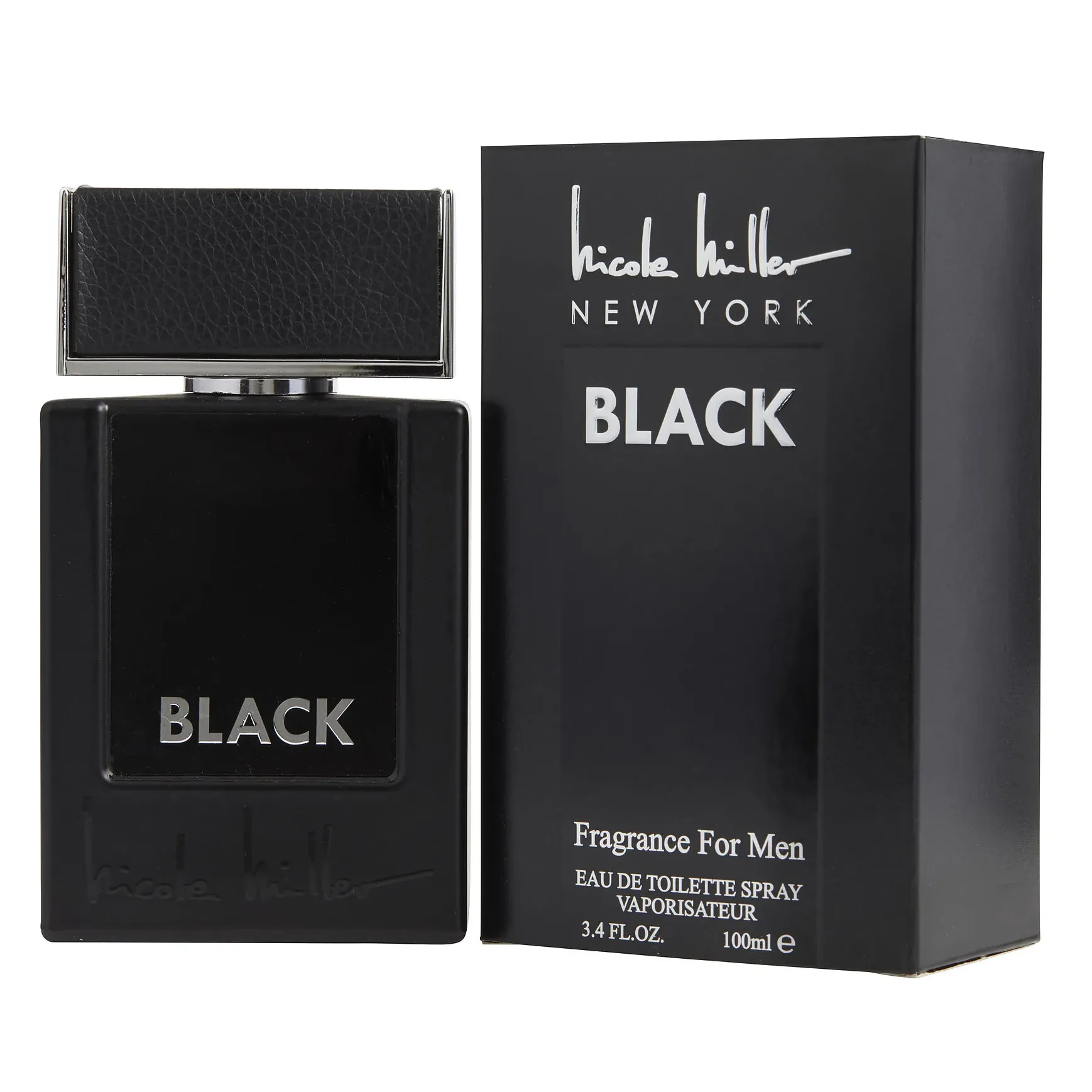 Black by Nicole Miller 100ml EDT for Men