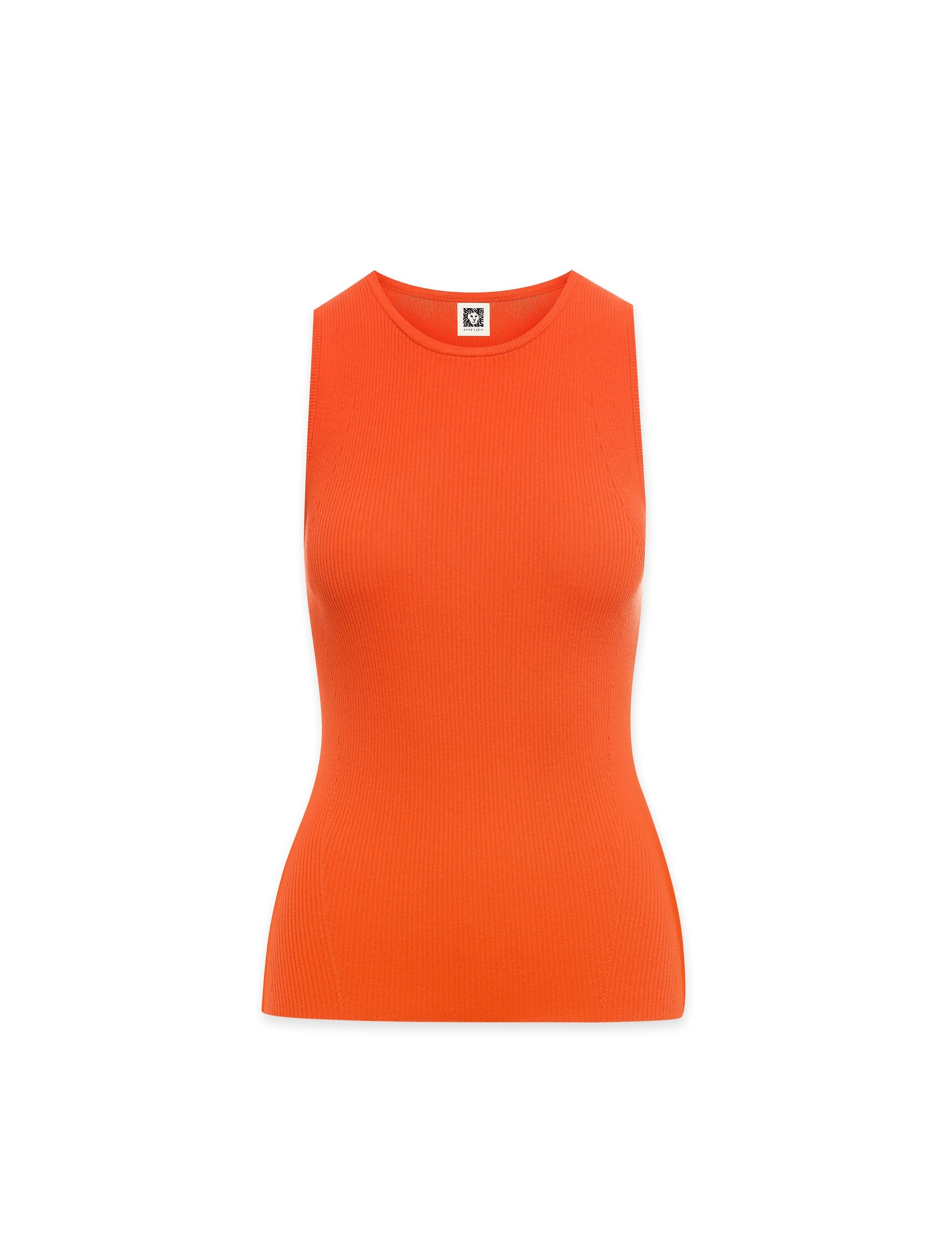 Crewneck Sleeveless Sweater Shell- Sale