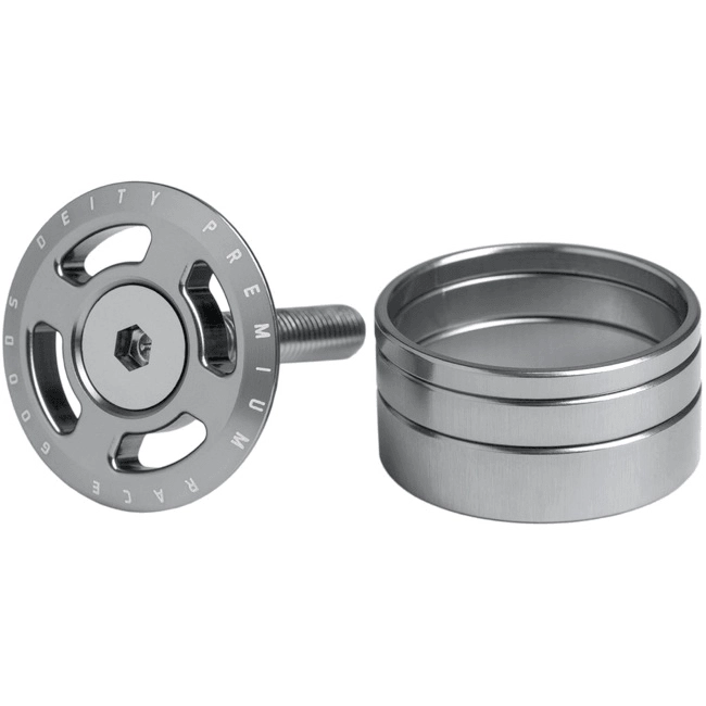 Deity Crosshair Topcap and headset spacers 1-1/8''