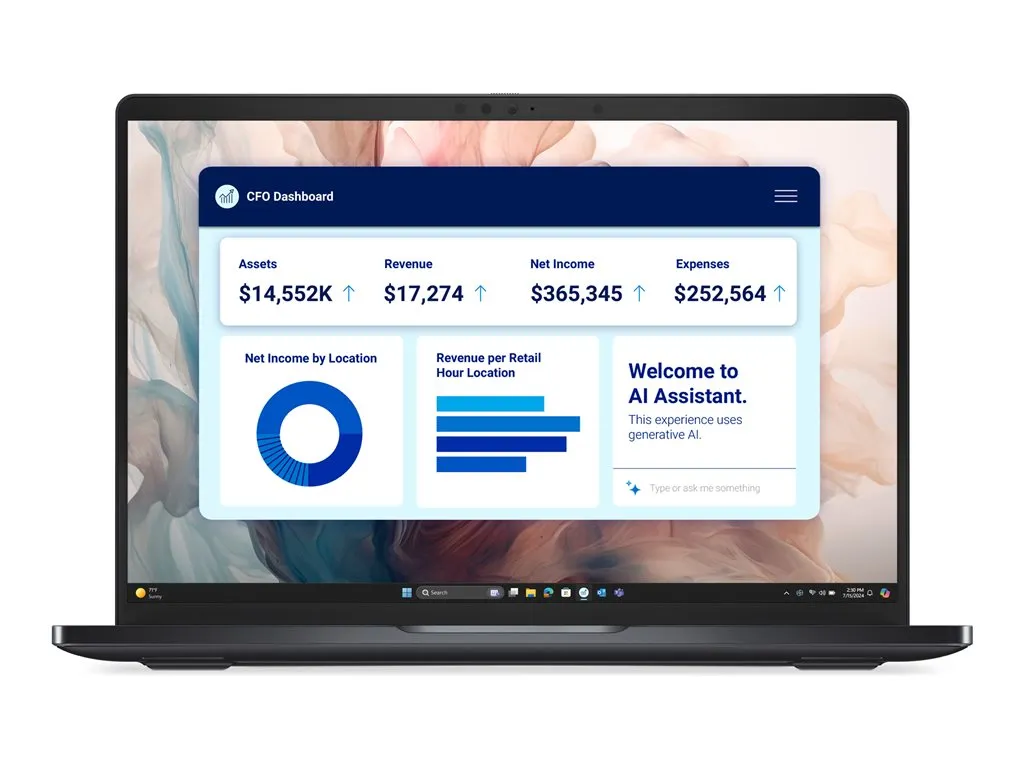 Dell Pro 13 Premium PA13250 - Intel Core Ultra 7 - 268V / up to 5 GHz - Intel Evo vPro Enterprise Platform - Win 11 Pro - Intel JWP67