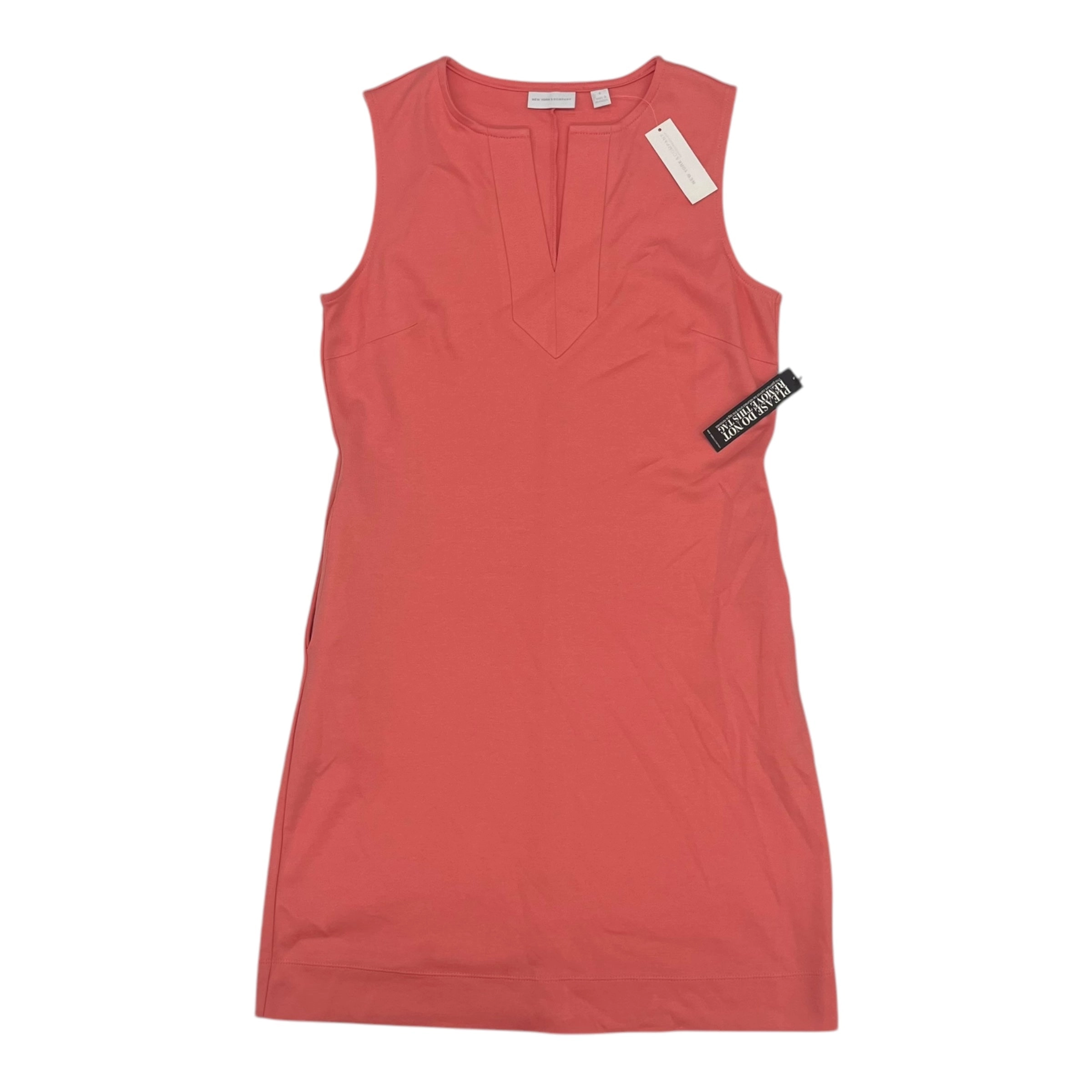 Dress Work By New York And Co In Orange, Size:S