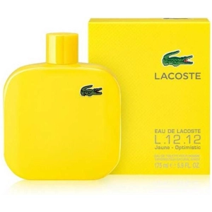 Eau de Lacoste L.12.12 JAUNE cologne men EDT 5.9 oz New in Box