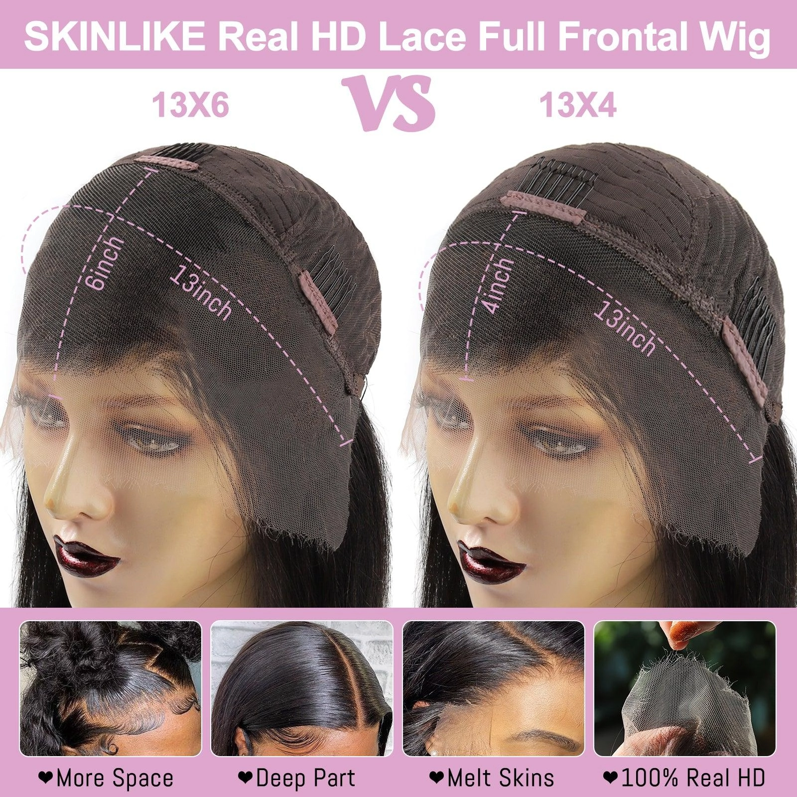 FLASH SALE | 12 Inches BOB Natural Black 13x4 Full Frontal Skinlike HD Lace Wig