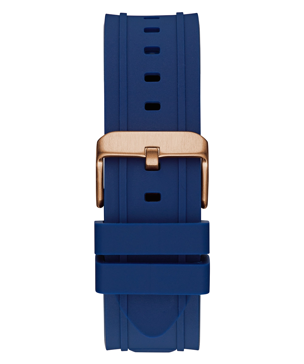 GUESS Mens Blue 2-Tone Multi-function Watch
