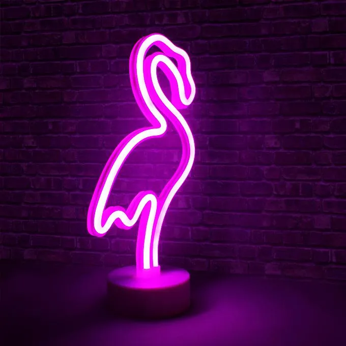 Hearth & Haven Decorative Fluorescent Light Neon Signs Home Decor