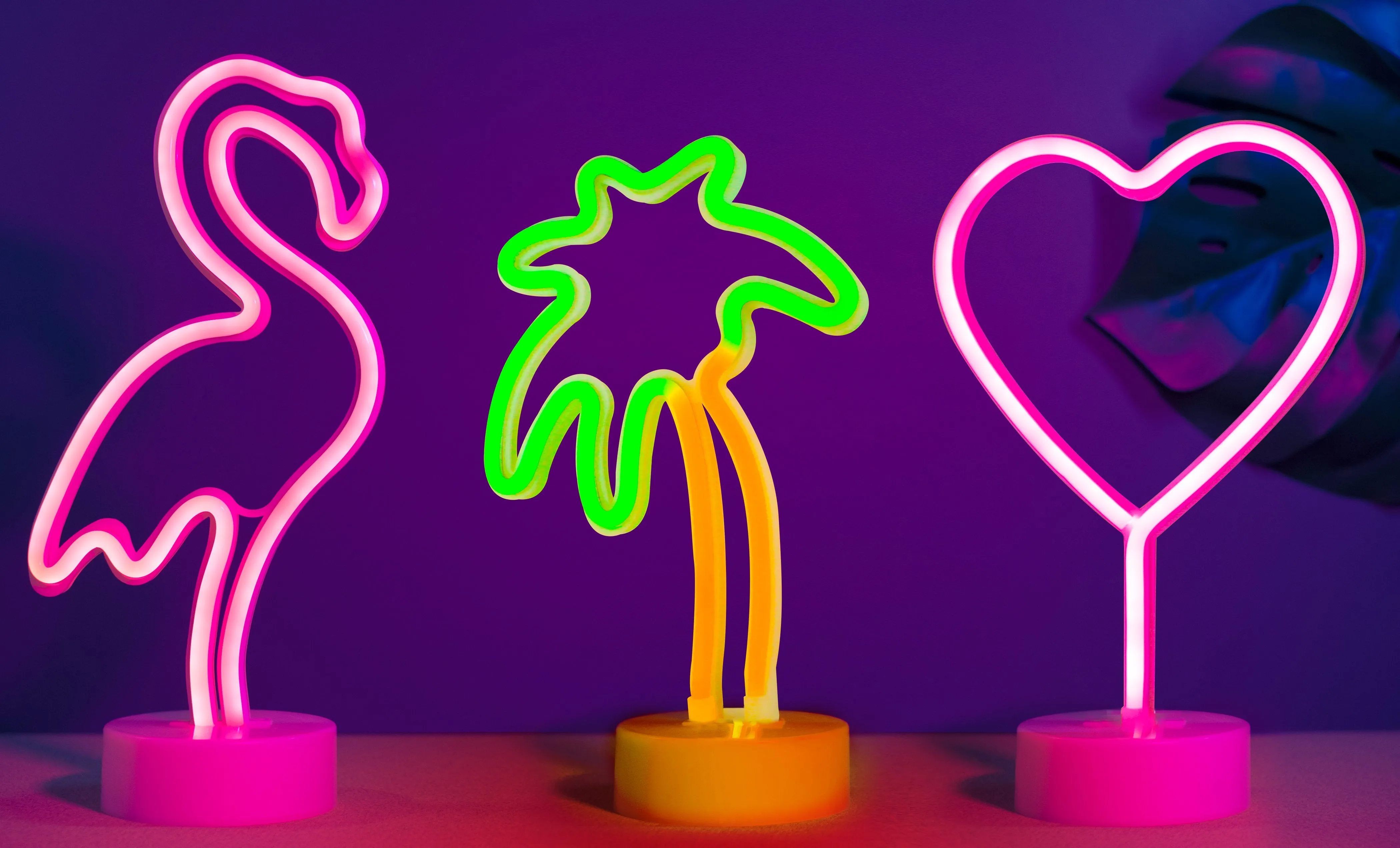 Hearth & Haven Decorative Fluorescent Light Neon Signs Home Decor