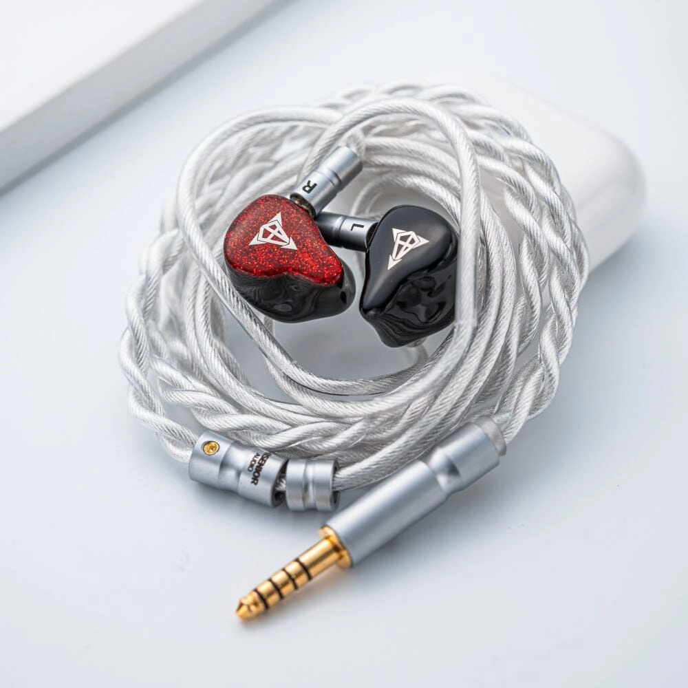 Hisenior Mega5Est Bass  1DD 2BA 2EST Tribrid Drivers IEM