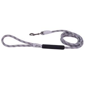 K9 Explorer ® Brights Reflective Braided Rope Snap Leash, Mountain, 3/8" x 6'