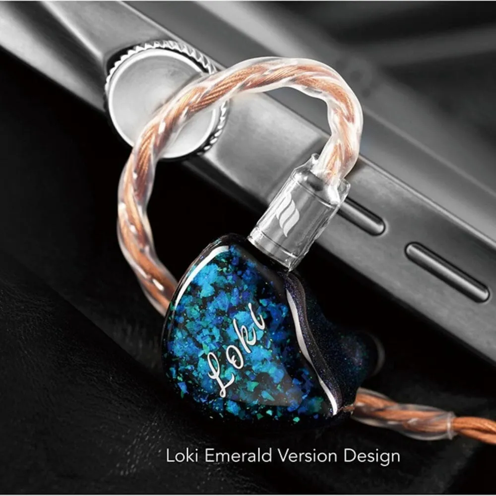Kinera Imperial Loki 1DD 6BA 4EST 1 Bone Conduction Driver IEMs