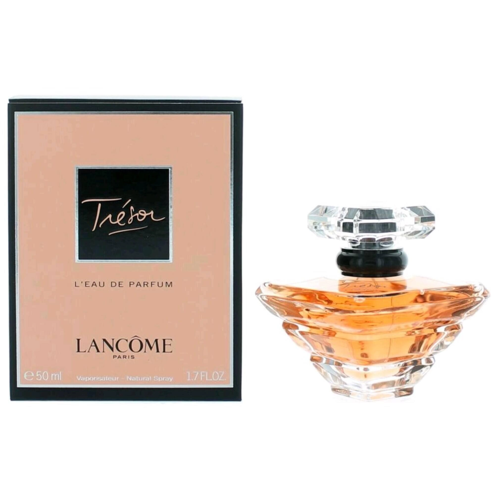 Lancome Women's EDP Spray - Tresor Lilac, Iris, Violet, Peach Heart Notes, 1.7 oz