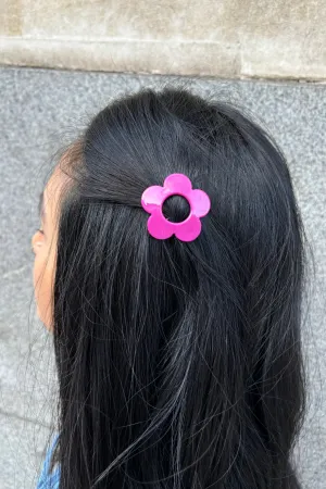 Mercantile Flower Pink Hair Clip