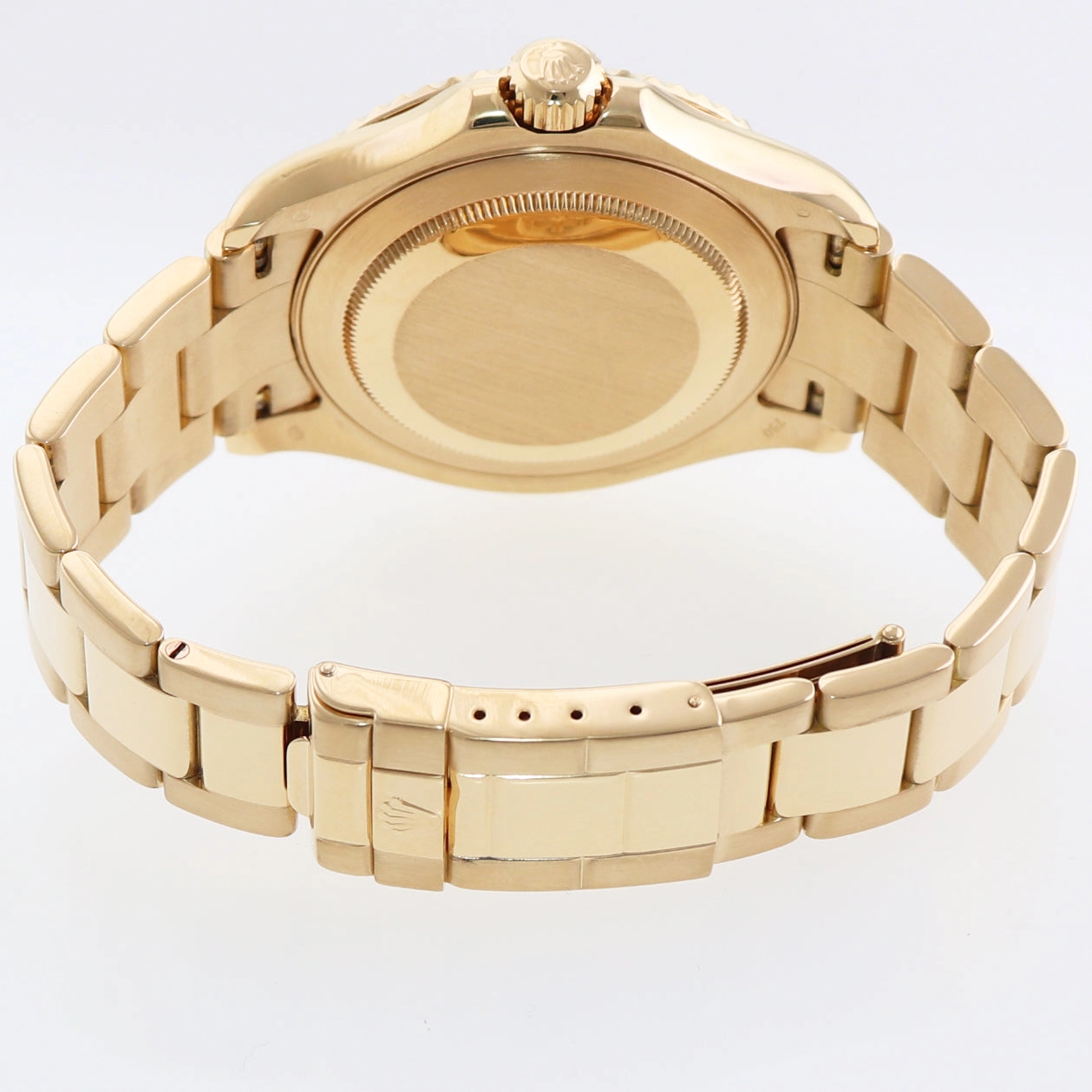 MINT 2009 Rolex Yacht-Master Yellow Gold 16628 40mm Blue Watch Box