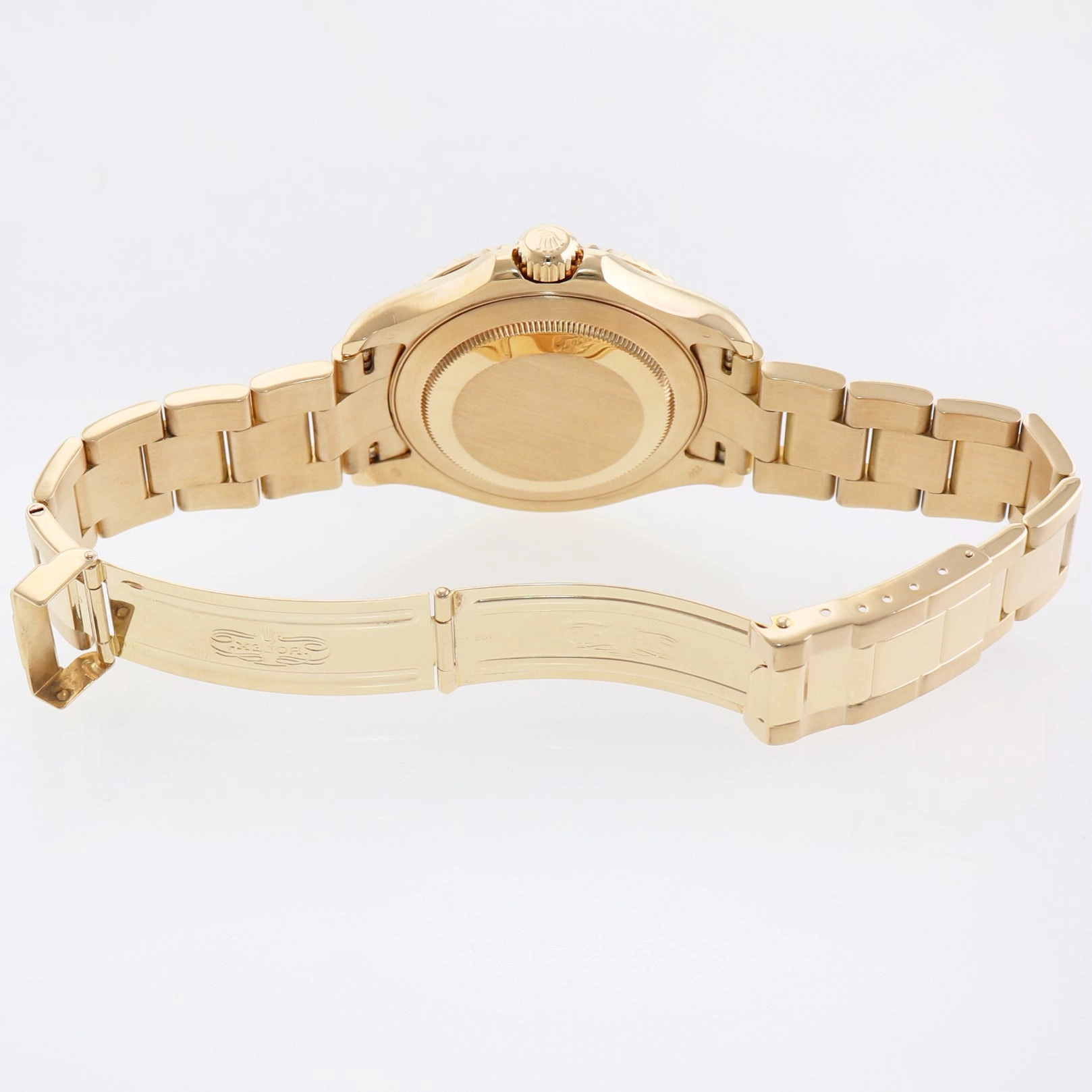 MINT 2009 Rolex Yacht-Master Yellow Gold 16628 40mm Blue Watch Box