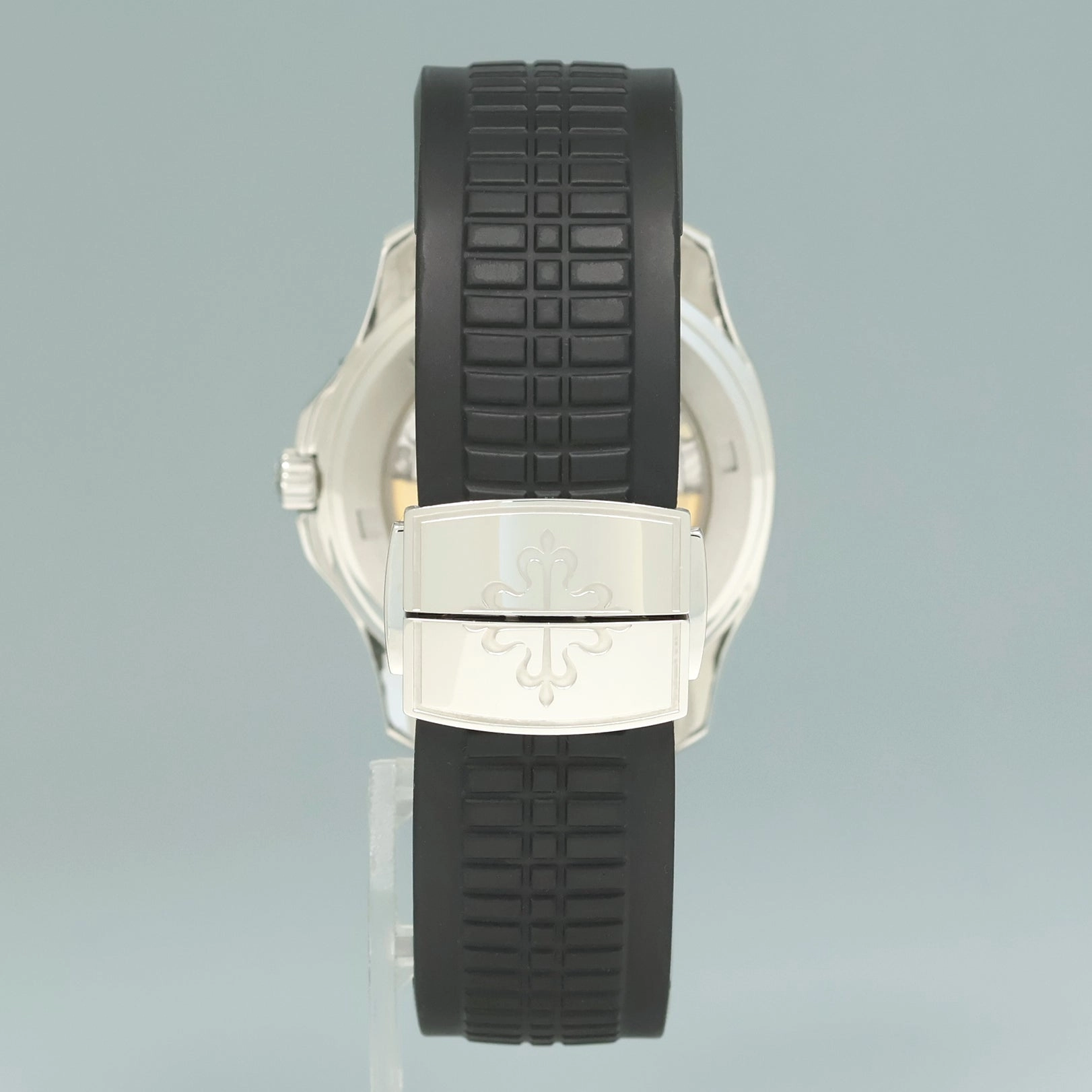 MINT Patek Philippe Steel Aquanaut Black Rubber JUMBO 5165a 38mm Watch Box