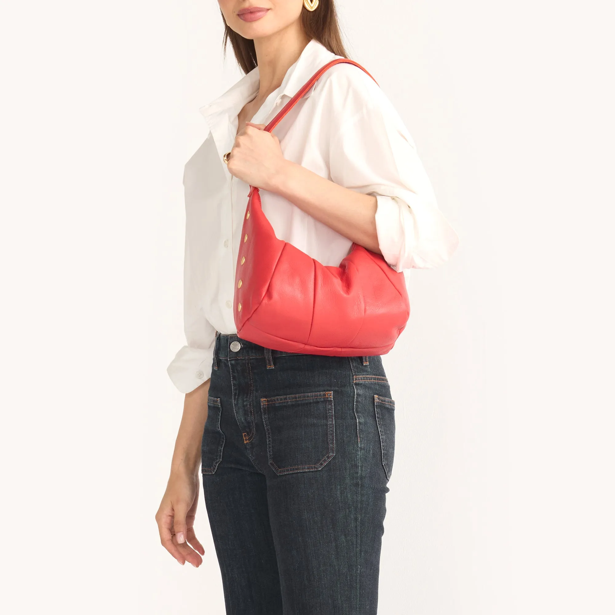 Morgan | Poppy Red/Brushed Gold