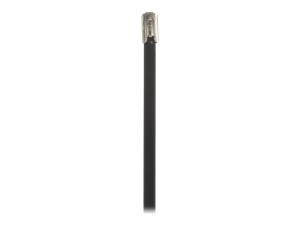 Panduit StrongHold - Cable locking tie - fully coated, heavy duty - indoor, outdoor - 10.5 in - black (pack of 50) IMLTFC69H-L6L