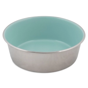 Petmate Painted Stainless Steel Pet Bowls