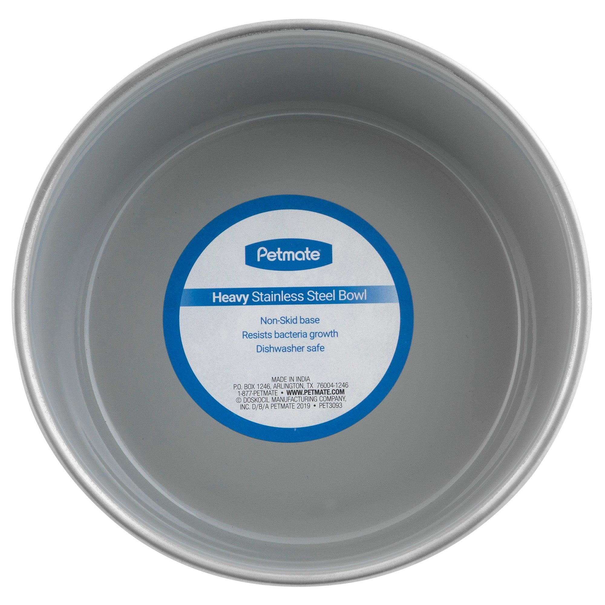 Petmate Painted Stainless Steel Pet Bowls
