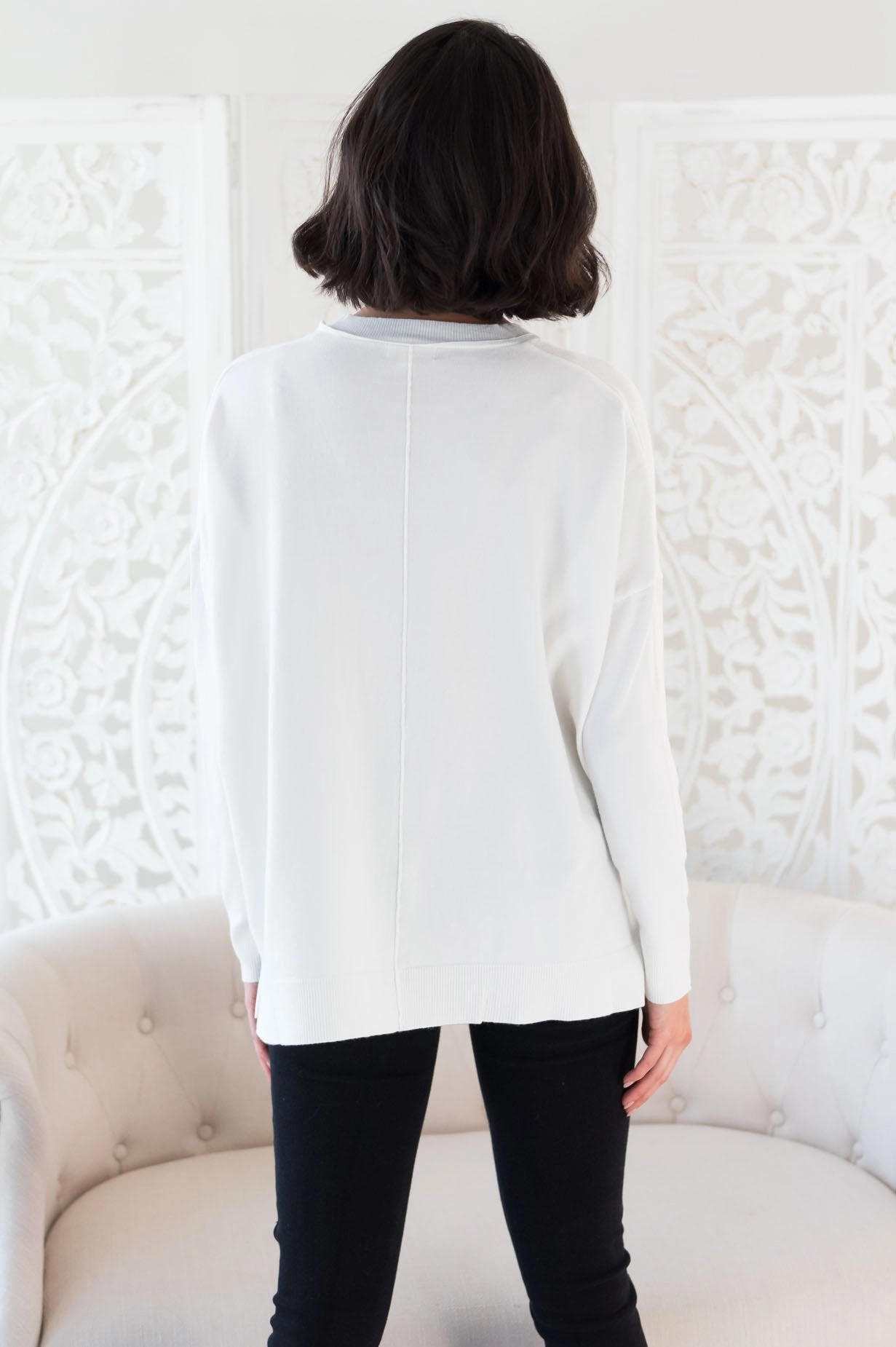 Pleasant Night Modest Sweater