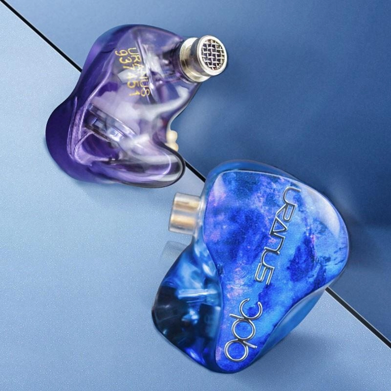 QDC Uranus Hybrid 1DD 1BA IEM In- ear Monitors Earphones