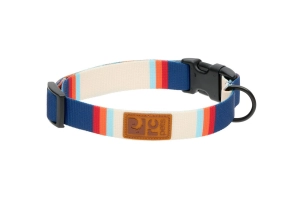 RC Pets Eco Clip Collar for Dogs in Coastal Stripe Pattern