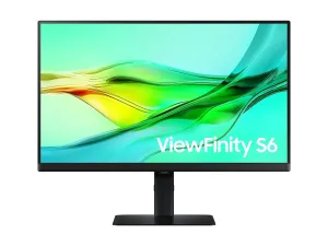 Samsung ViewFinity S6 S24D606UAN - S60UD Series - LED monitor - USB - 24 - 2560 x 1440 QHD @ 100 Hz - IPS - 350 cd/mï¿½ - 1000:1