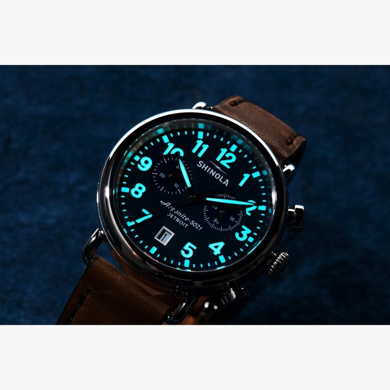 Shinola The Runwell Chrono 41mm Chronograph Watch