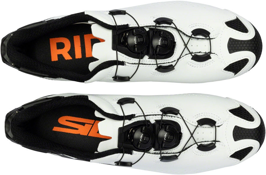 Sidi Tiger 2S SRS Mountain Clipless Shoes - Mens White/Black 42.5