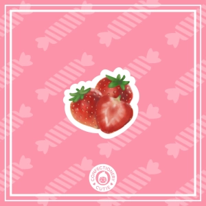 Strawberries Sticker