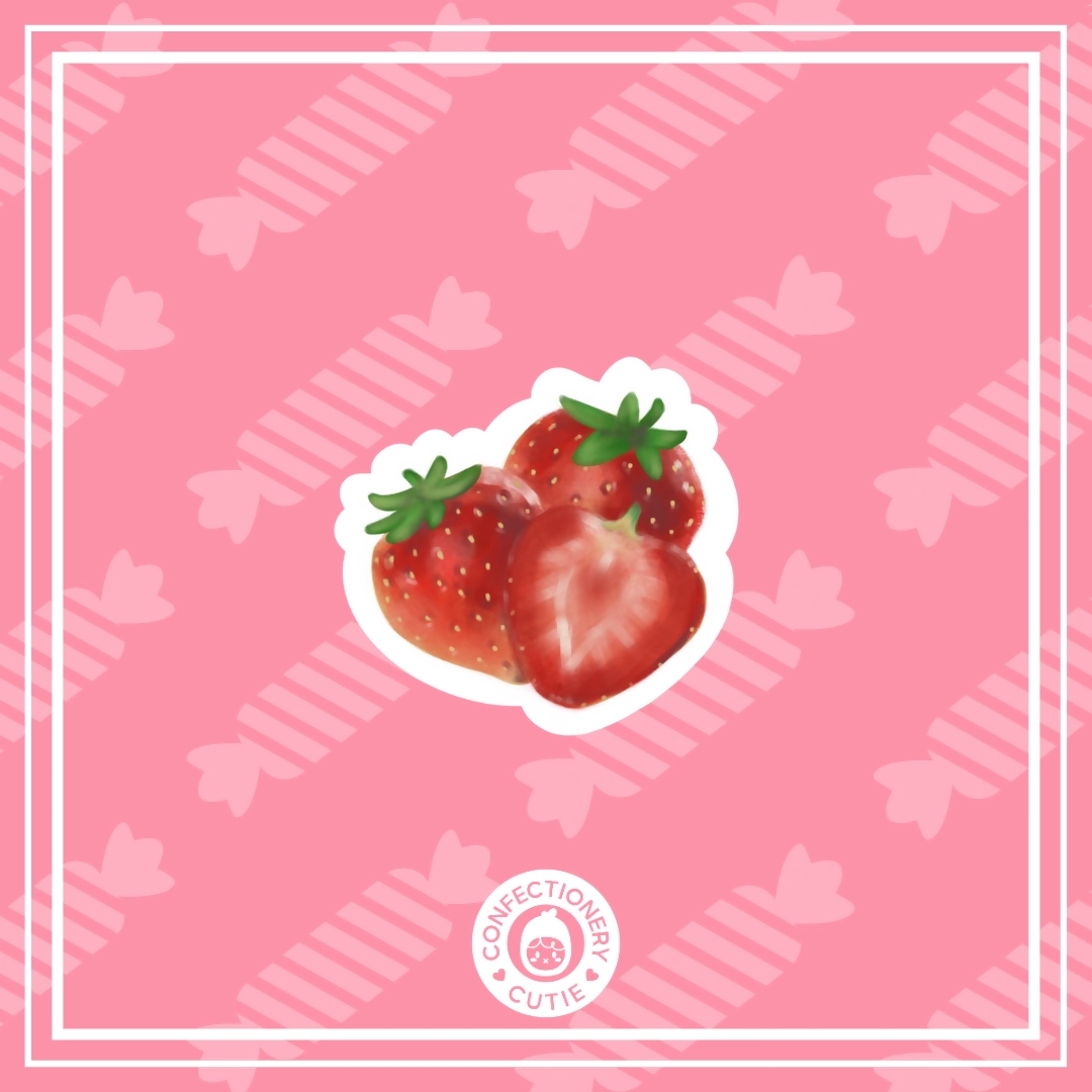 Strawberries Sticker