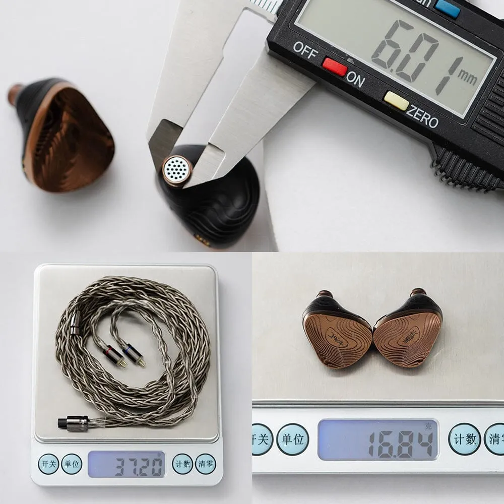 TANGZU Xuanwu GATE 1DD 4BA 2EST Tribrid In-Ear Monitors