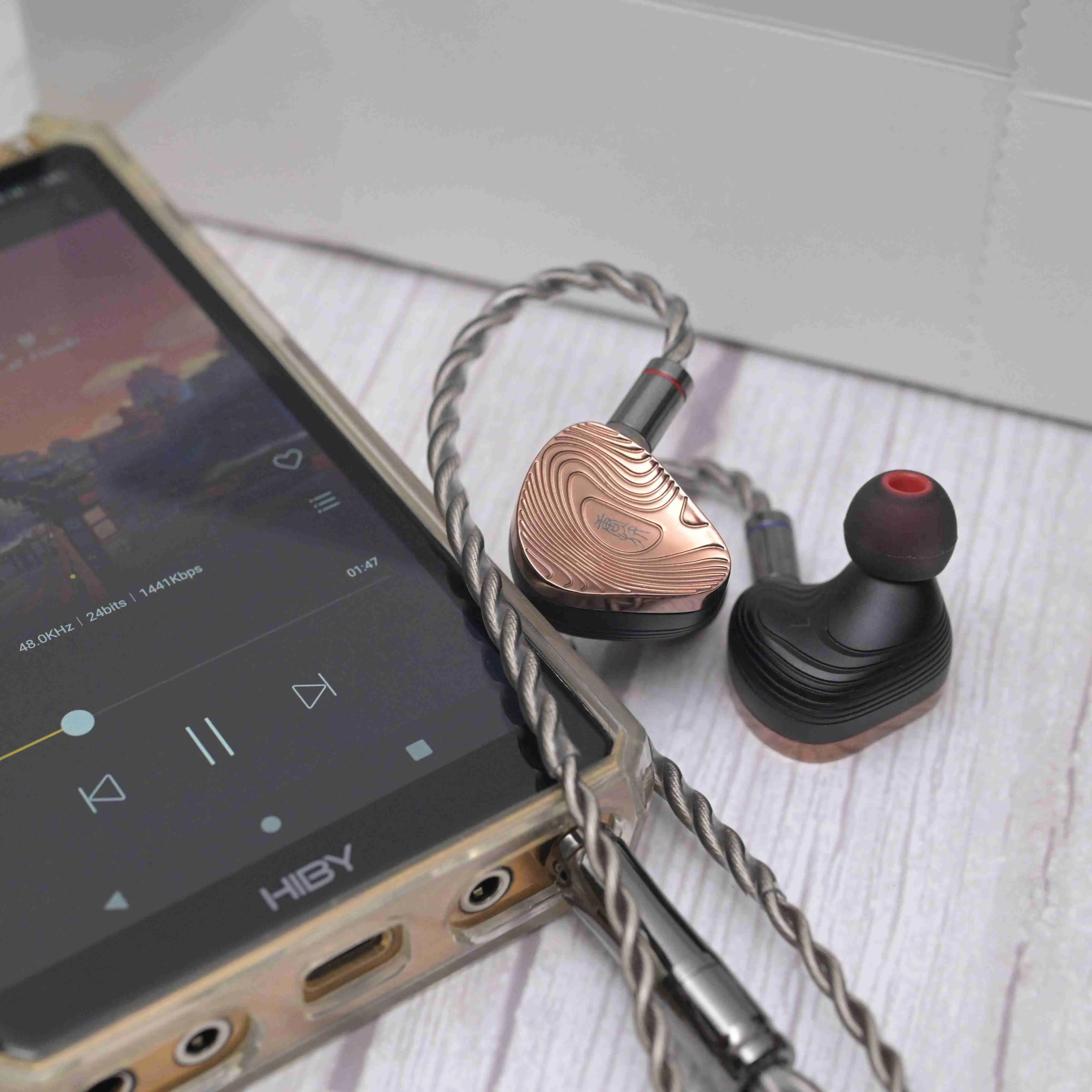 TANGZU Xuanwu GATE 1DD 4BA 2EST Tribrid In-Ear Monitors