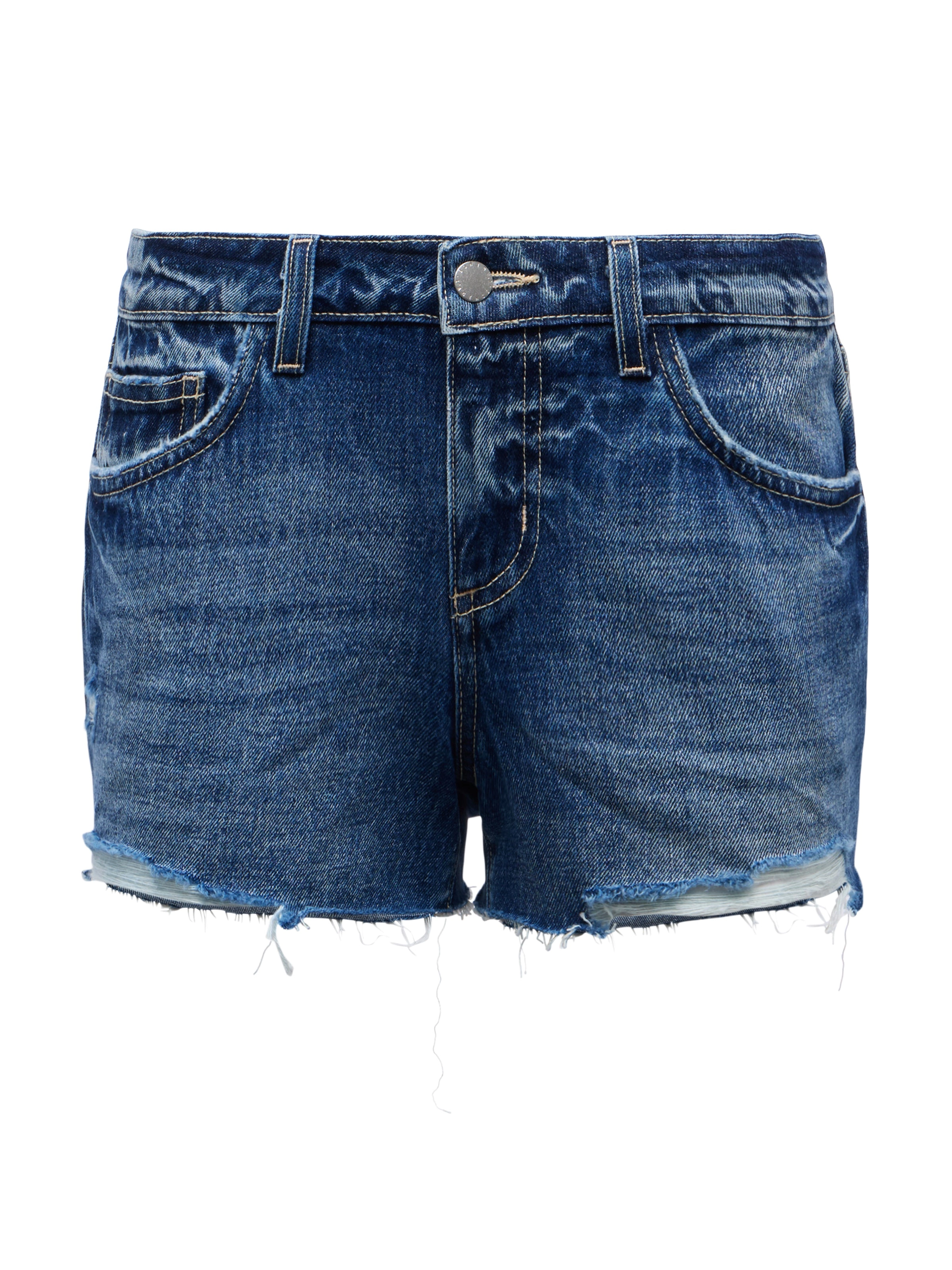 Teya Low-Rise Denim Short
