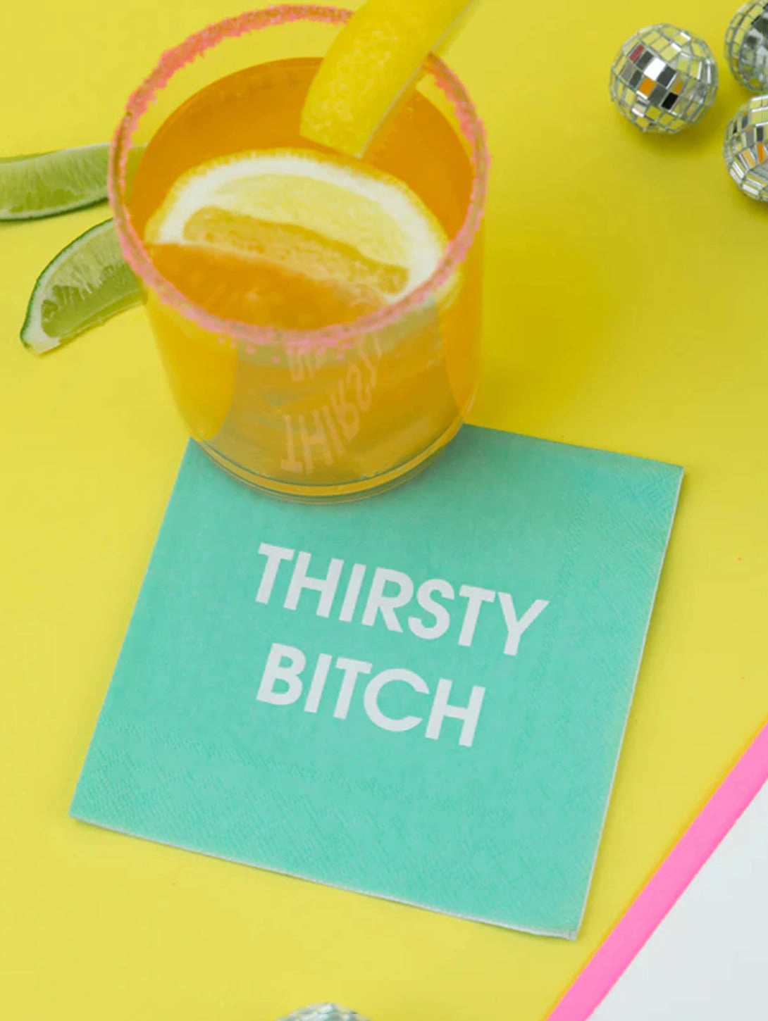 Thirsty Bitch - Cocktail Napkins