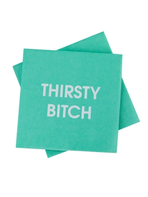 Thirsty Bitch - Cocktail Napkins