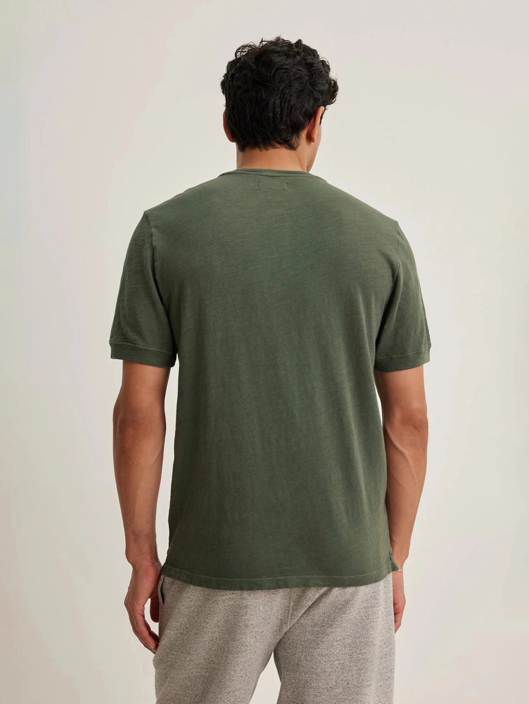 Vito Slub Henley Tee - Caper