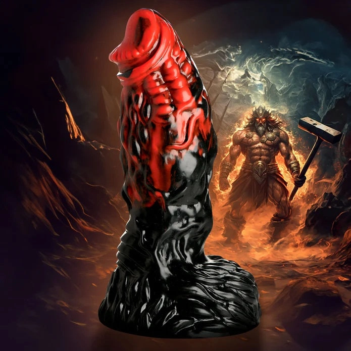 VULCAN SILICONE DILDO