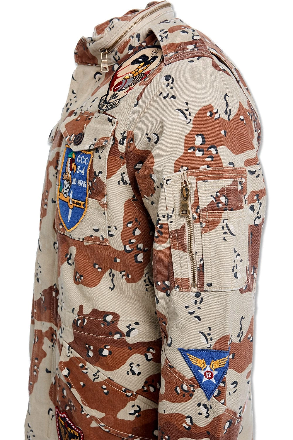 War Report Military Jacket (Desert Camo)
