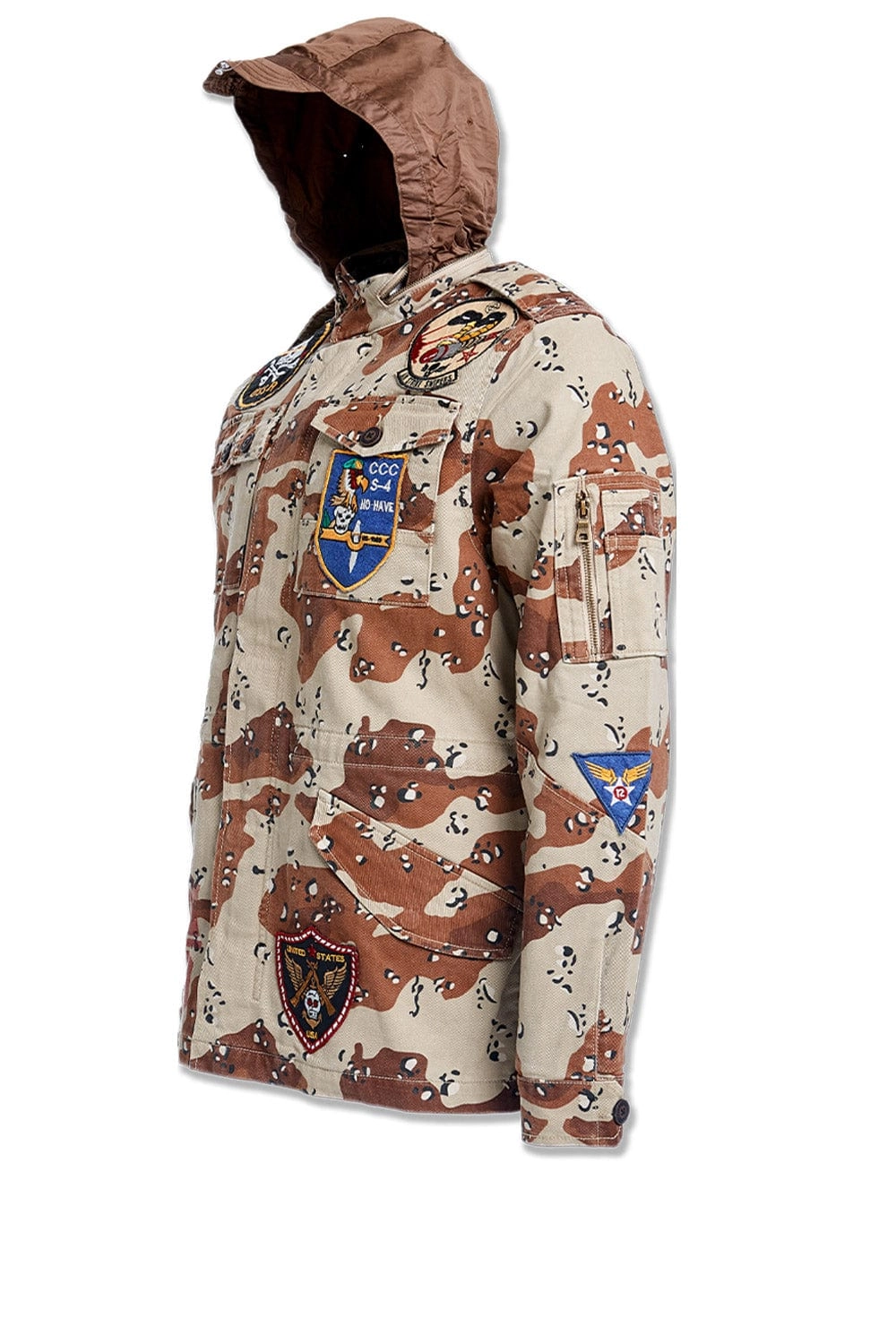 War Report Military Jacket (Desert Camo)