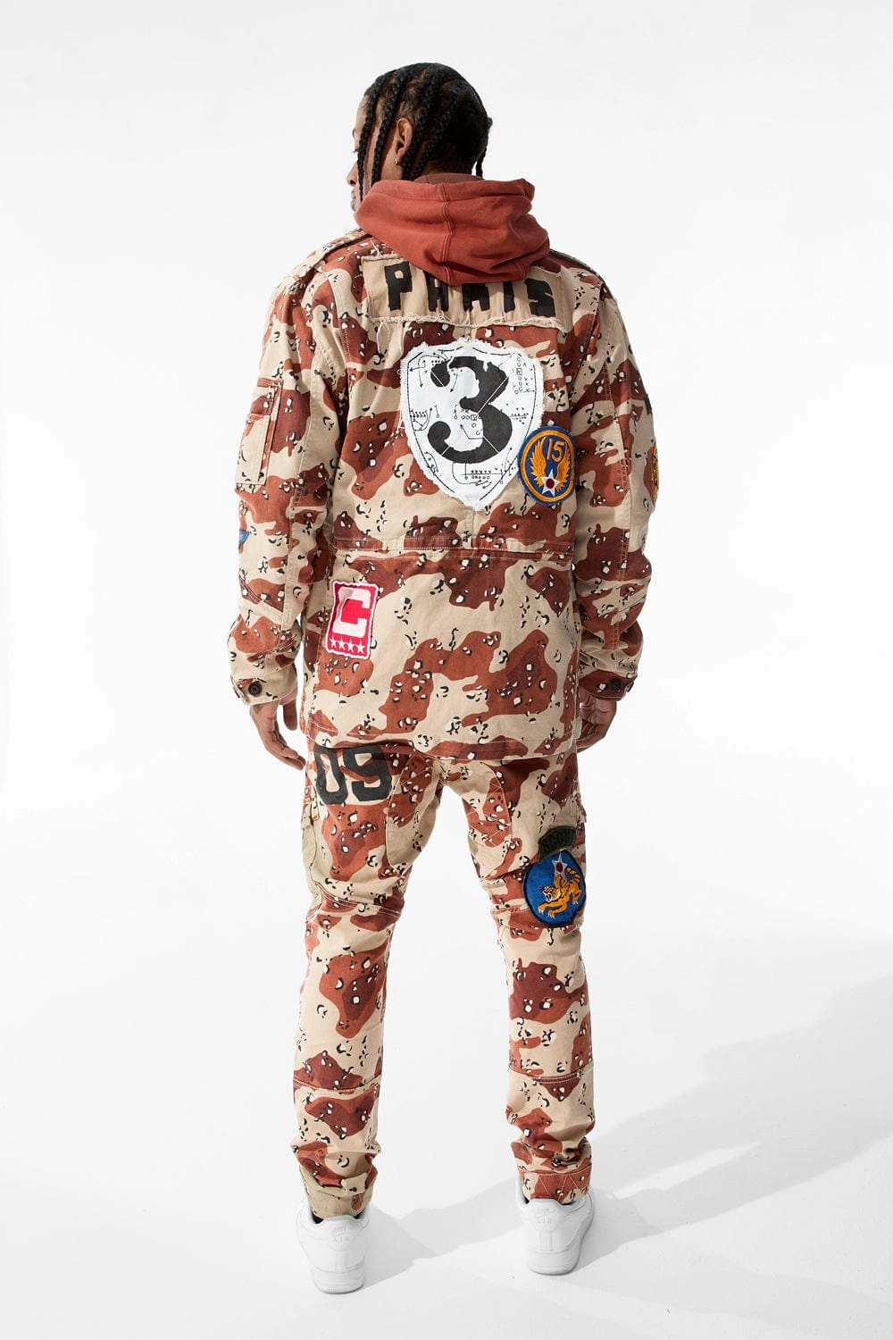 War Report Military Jacket (Desert Camo)