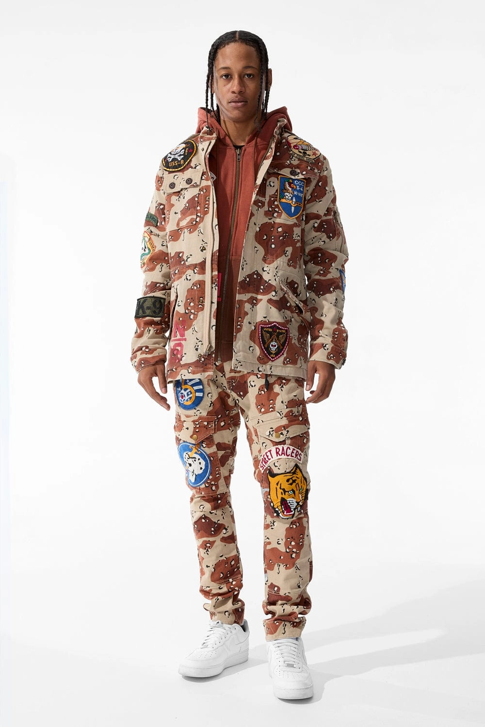 War Report Military Jacket (Desert Camo)