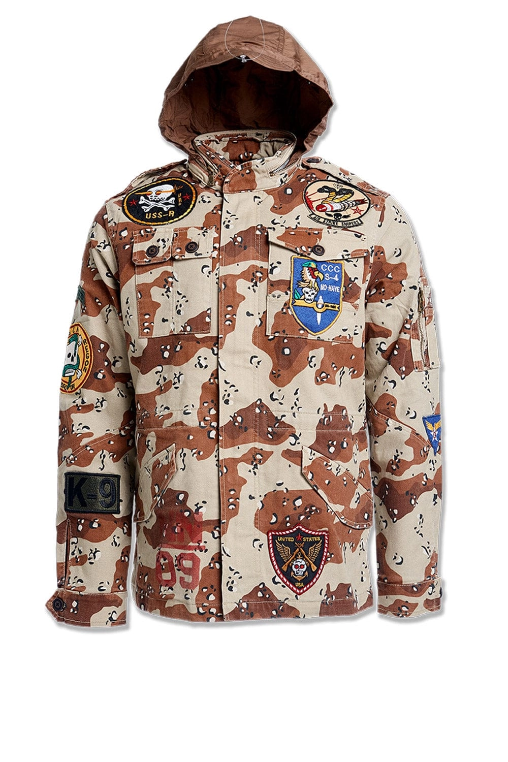War Report Military Jacket (Desert Camo)