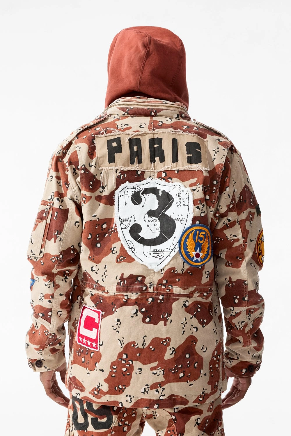 War Report Military Jacket (Desert Camo)