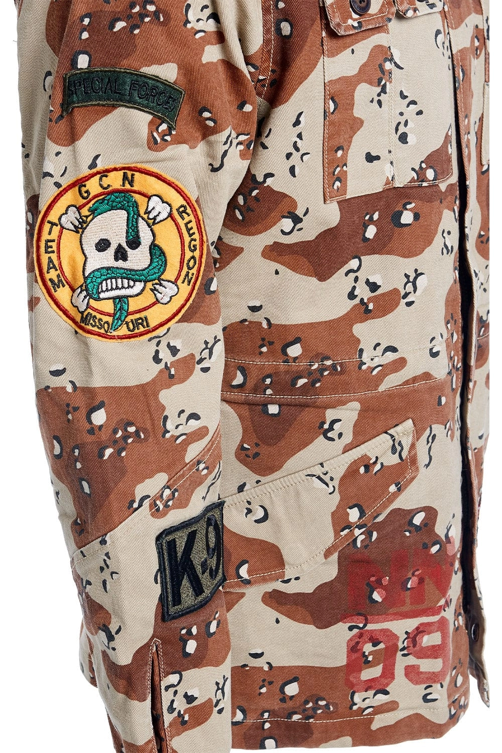 War Report Military Jacket (Desert Camo)