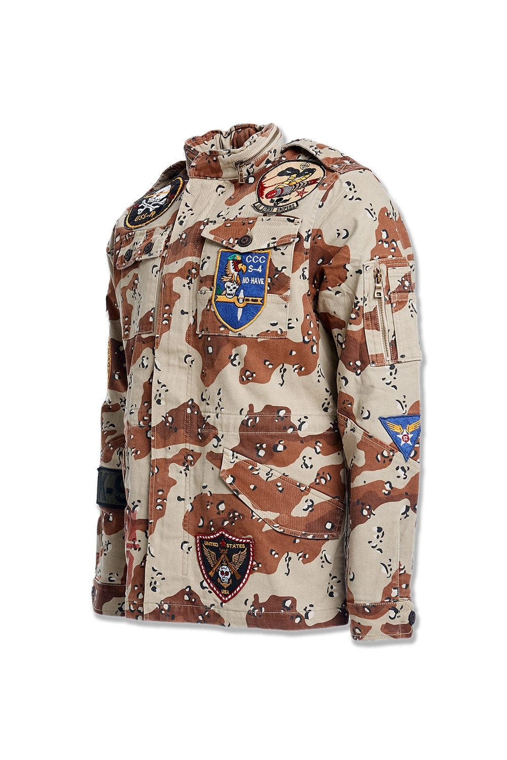 War Report Military Jacket (Desert Camo)